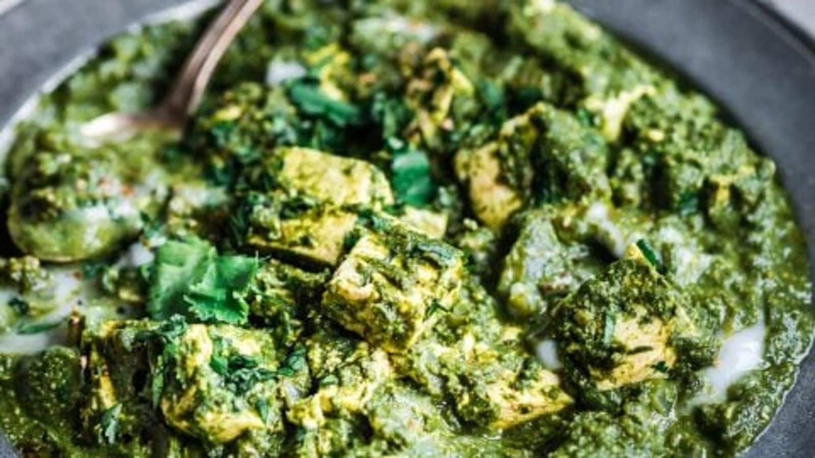 Palak Paneer dengan tofu: Resep India yang lezat dan mudah