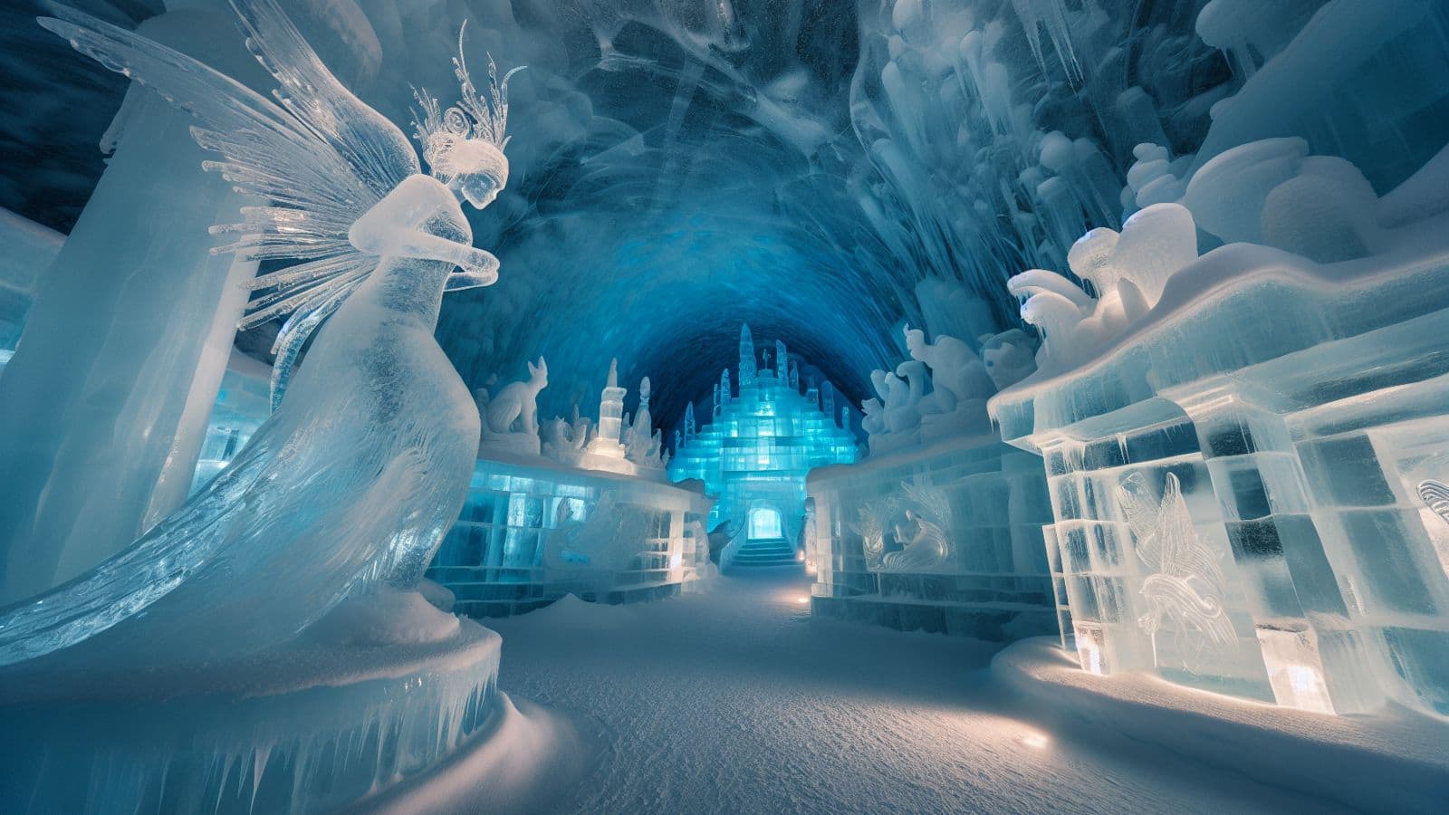 Mengagumi keajaiban Icehotel di Swedia