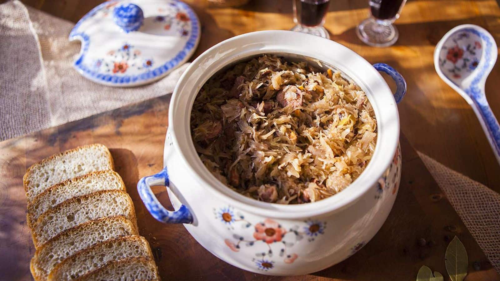 Bigos vegetarian ala Polandia: Panduan memasak