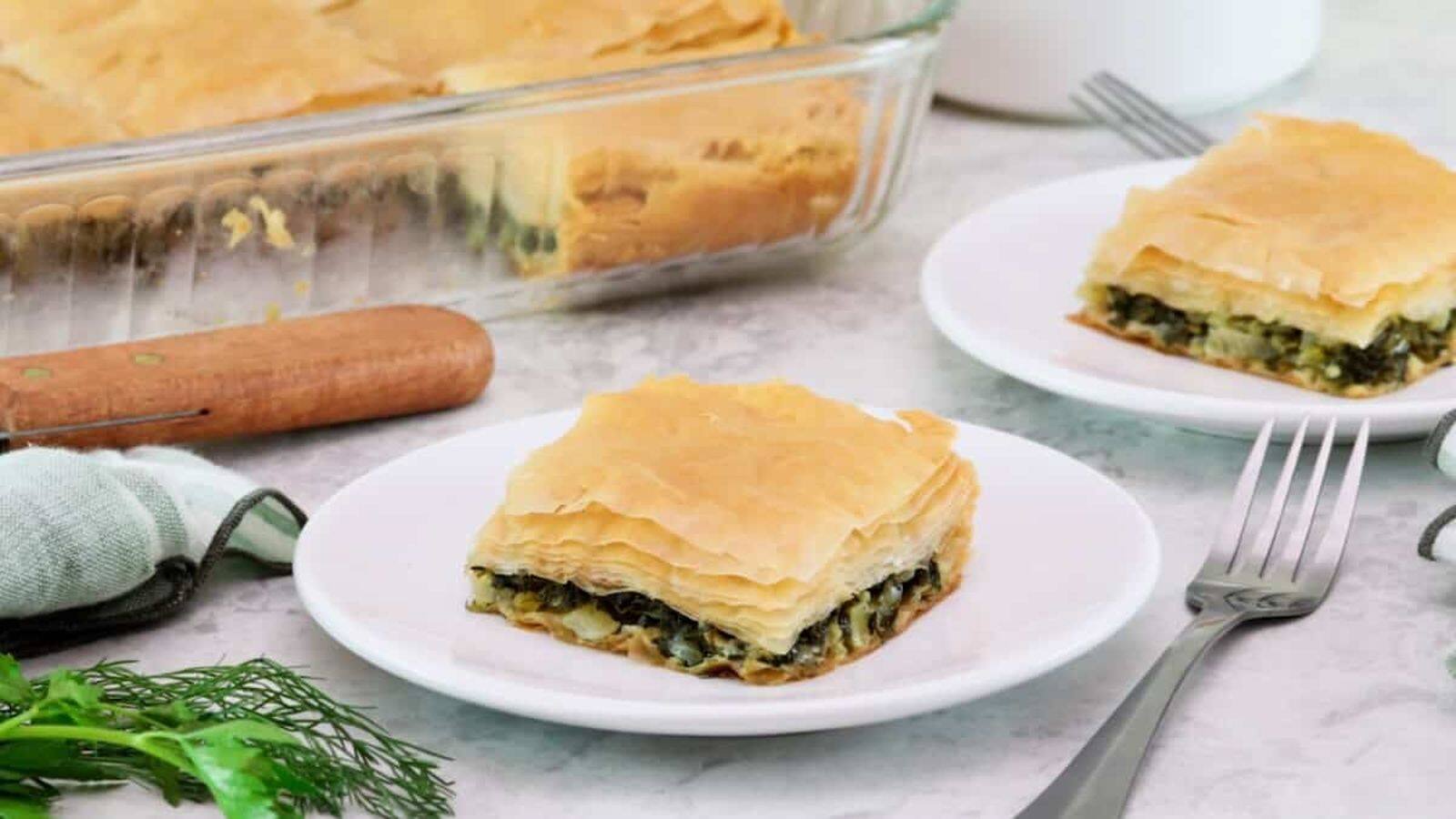 Resep Spanakopita Yunani dengan sentuhan tahu