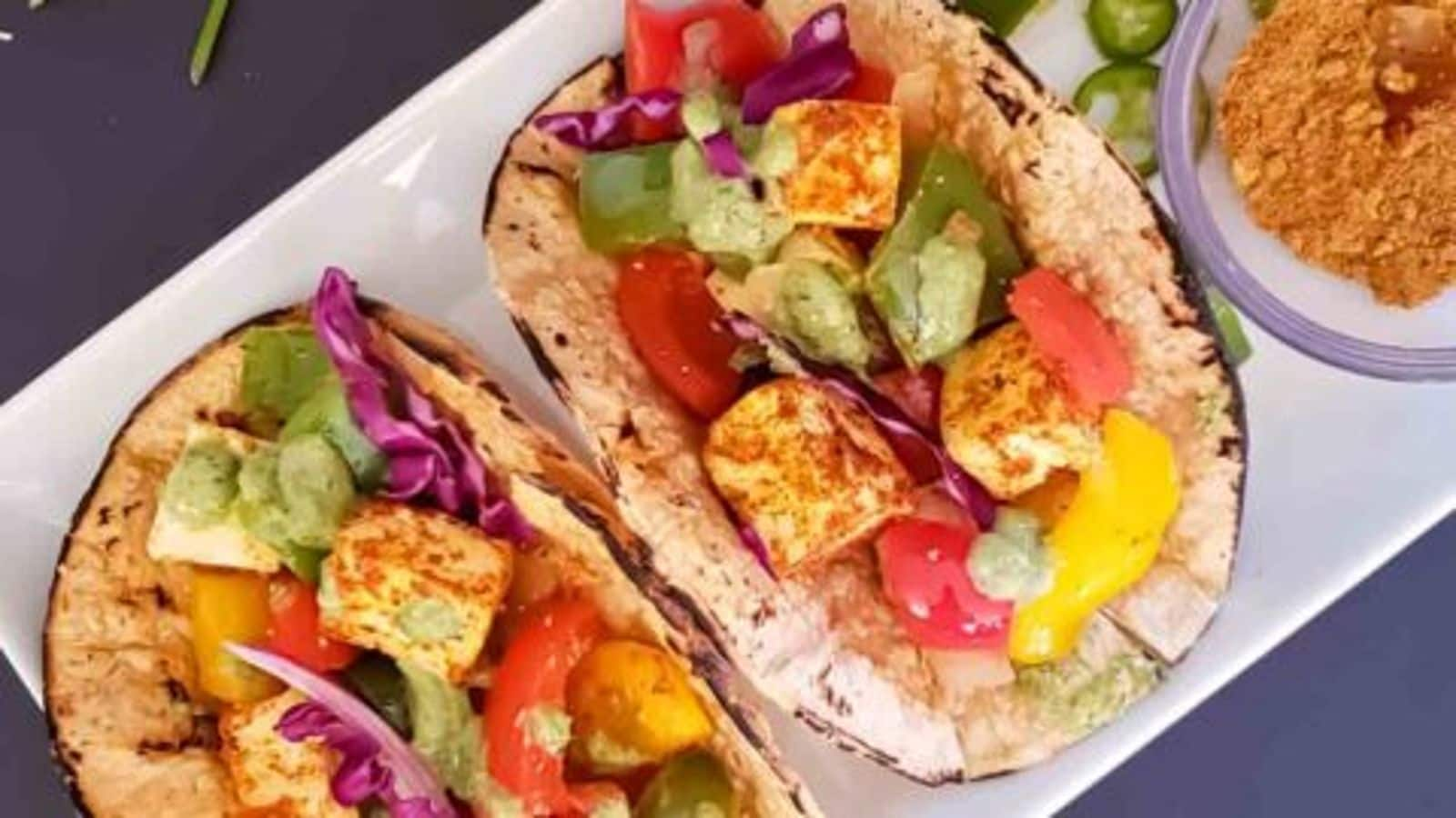 Panduan Membuat Paneer Tikka Tacos Yang Terinspirasi Dari India