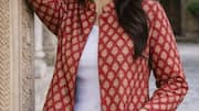 Jaket etnik untuk tampilan cantik India