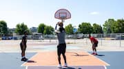 Sejarah keranjang persik dalam bola basket