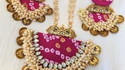 Gaya perhiasan India terinspirasi Bandhani untuk tampilan elegan