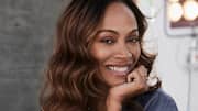 Rahasia Zoe Saldana menyeimbangkan film dan keluarga