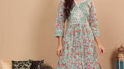 Gaya cantik kurta katun untuk musim hujan
