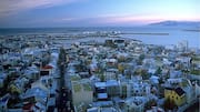 Bersantai di Sudut Kota Reykjavik, Islandia