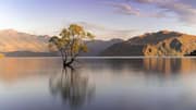 Keindahan Refleksi Danau Wanaka di Selandia Baru