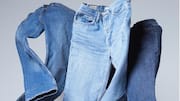 Mengubah jeans lama menjadi dekorasi rumah