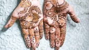 Keindahan abadi pola mehndi lukis tangan