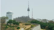 Taman Atap yang Tenang di Seoul, Korea Selatan