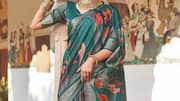 Saree katun untuk hari hujan yang sejuk