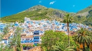 Jalanan Berwarna Pastel di Chefchaouen, Maroko