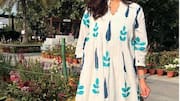 Gaya memakai kurta katun di musim hujan India