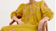 Tunik bordir tangan untuk malam berangin