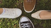 Sepatu daur ulang untuk lemari ramah lingkungan
