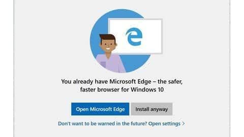 Windows 10 memunculkan solusi seperti EdgeDeflector