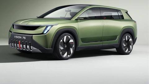 Mobil konsep SKODA VISION 7S menampilkan masa depan 'eMobility' Mobil konsep SKODA VISION 7S menampilkan masa depan 'eMobility'