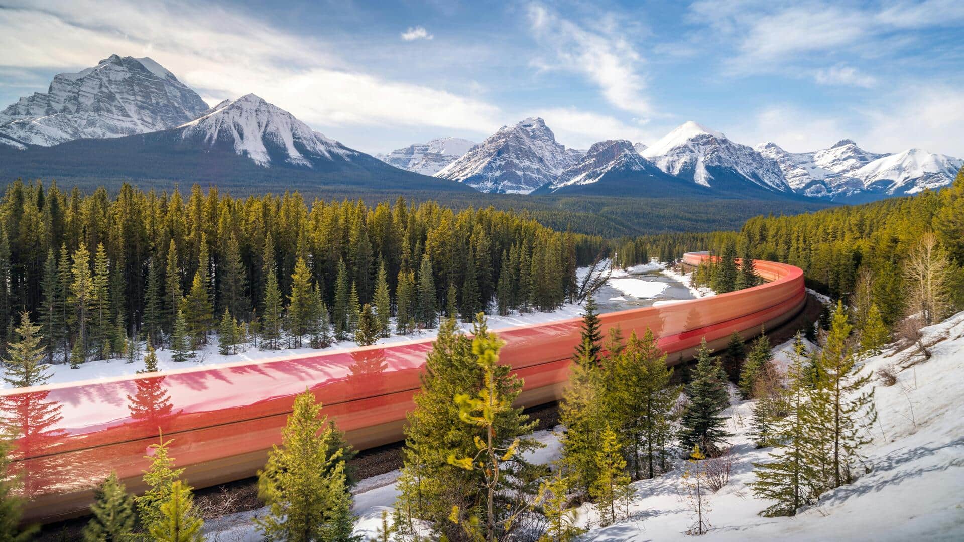 Menemukan Rute Kereta Pemandangan Pegunungan Rocky Kanada