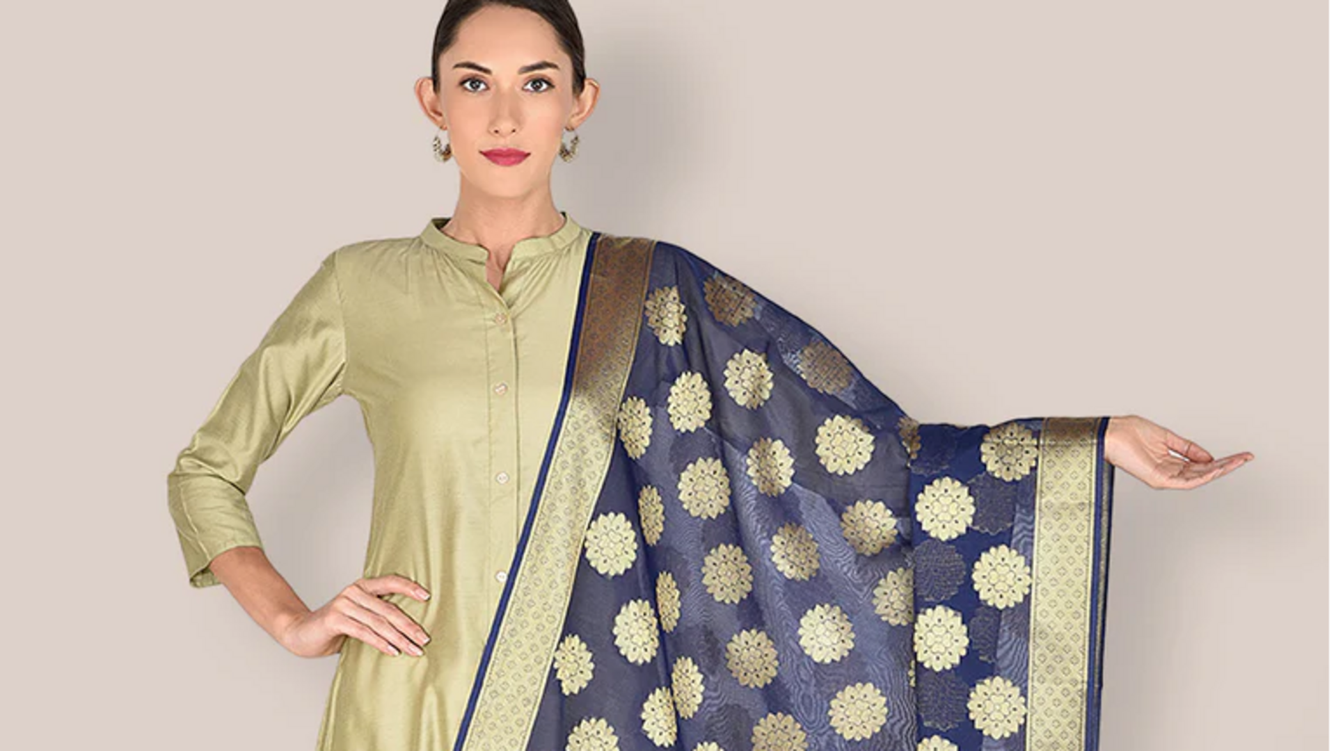 Pesona abadi sutra Dupatta