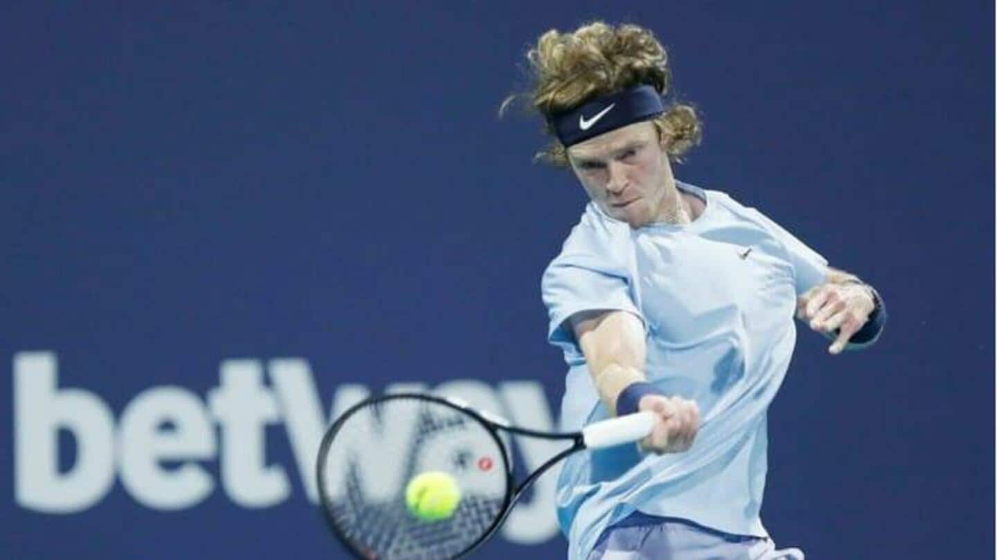 Australia Terbuka 2023, Rublev mengalahkan Rune untuk menembus semifinal: Statistiknya