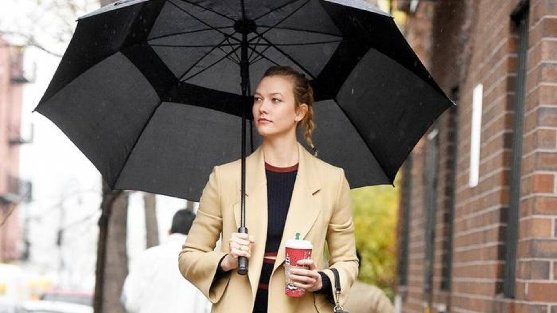 Pola vintage menghidupkan kembali gaya busana musim hujan tradisional