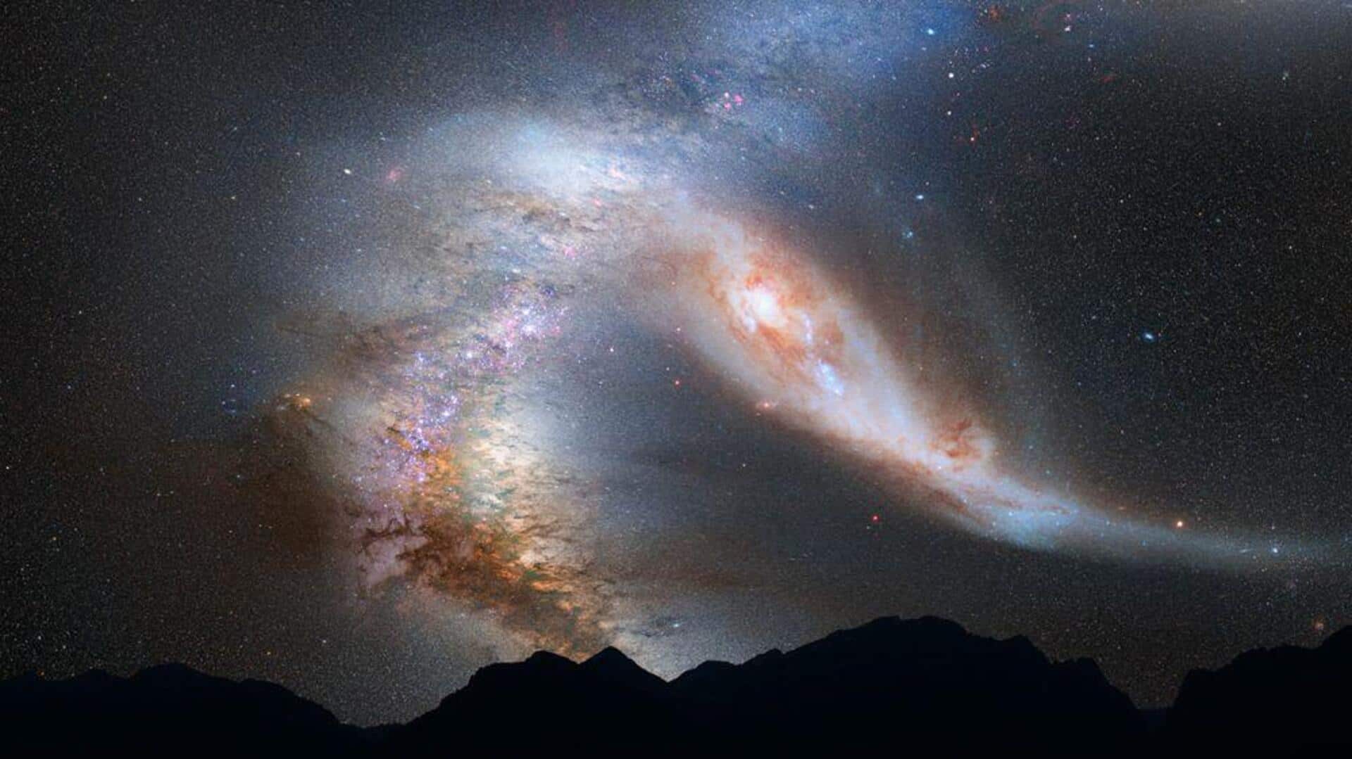 Fenomena Kosmik: Tabrakan Galaksi Andromeda dan Bima Sakti