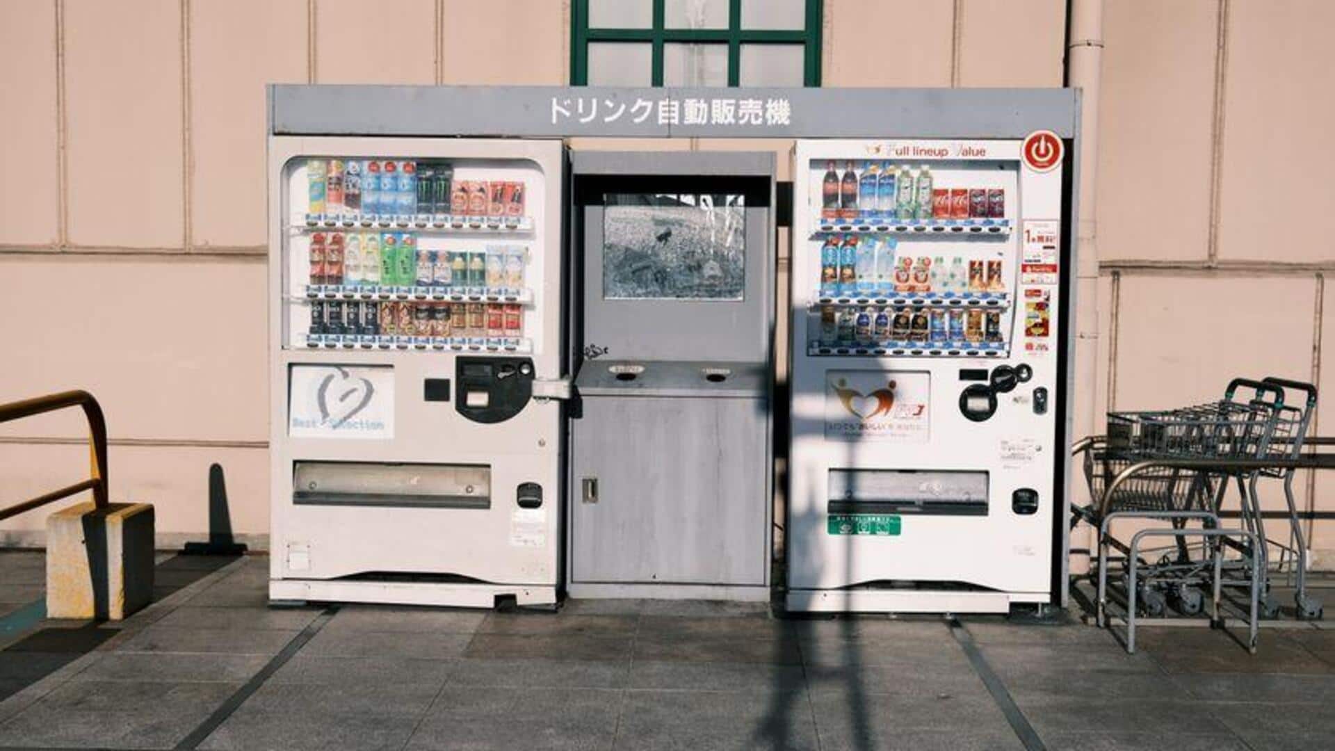 Mesin Penjual Otomatis di Jepang: Kenyamanan Berteknologi Tinggi