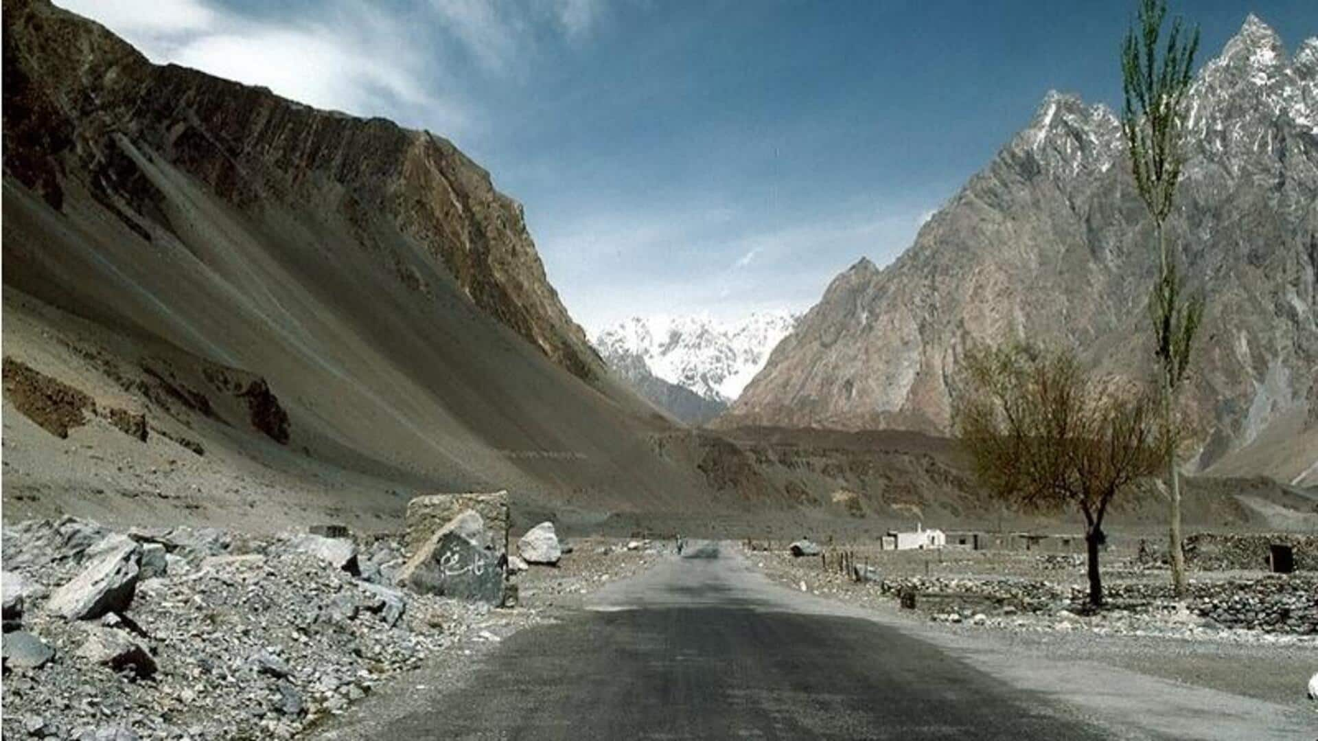 Menjelajahi keindahan Jalan Raya Karakoram, Pakistan-Tiongkok