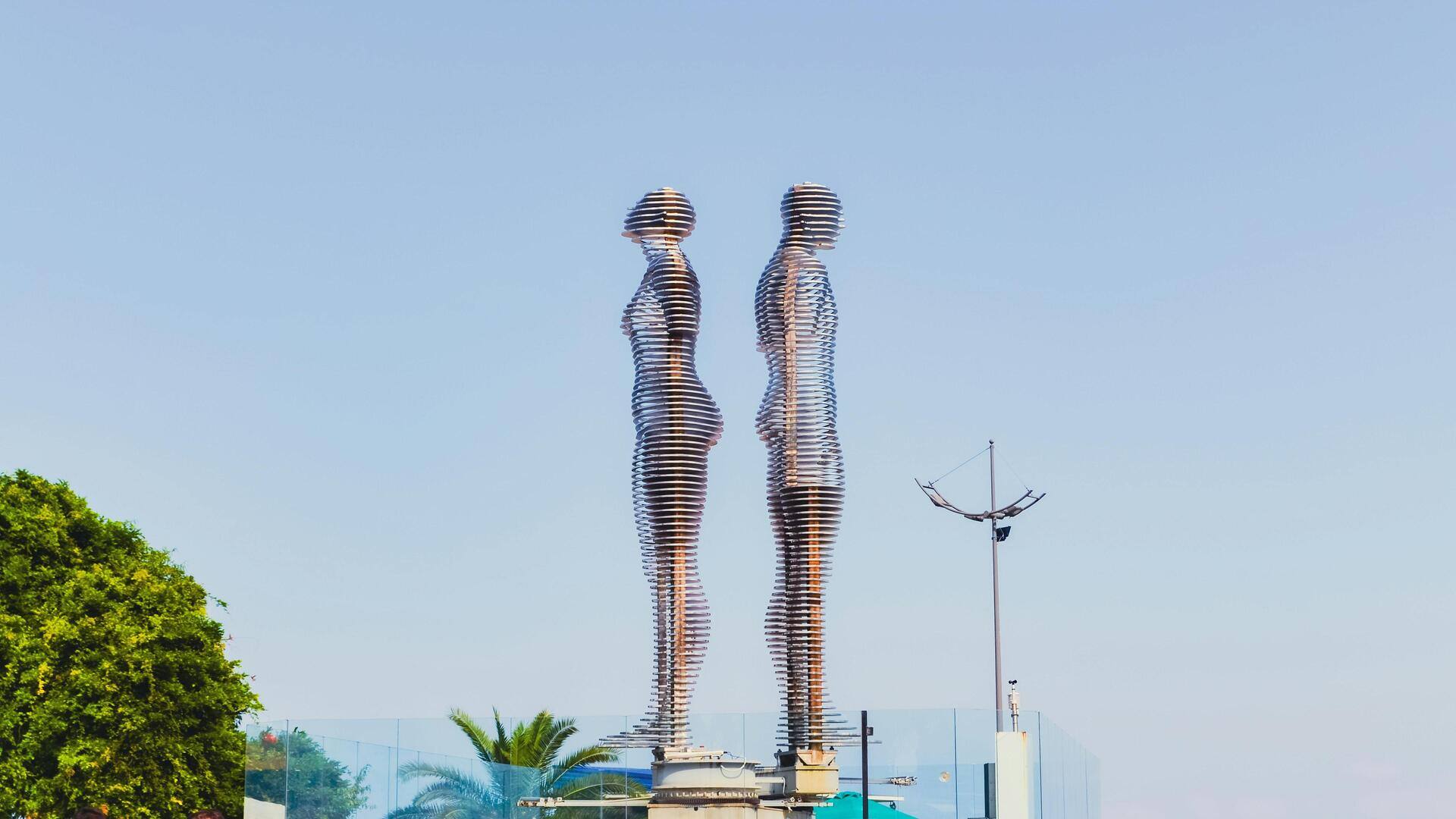 Mengubah Angin Menjadi Energi dengan Patung Kinetik Canggih