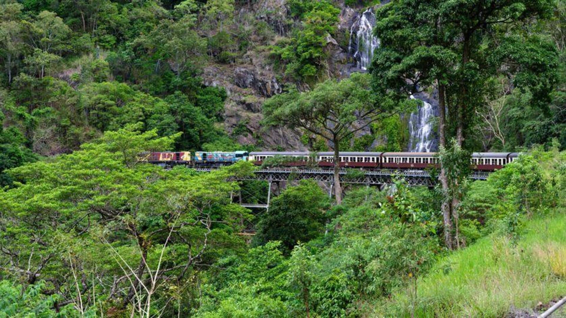 Perjalanan Kereta Api Indah di Australia