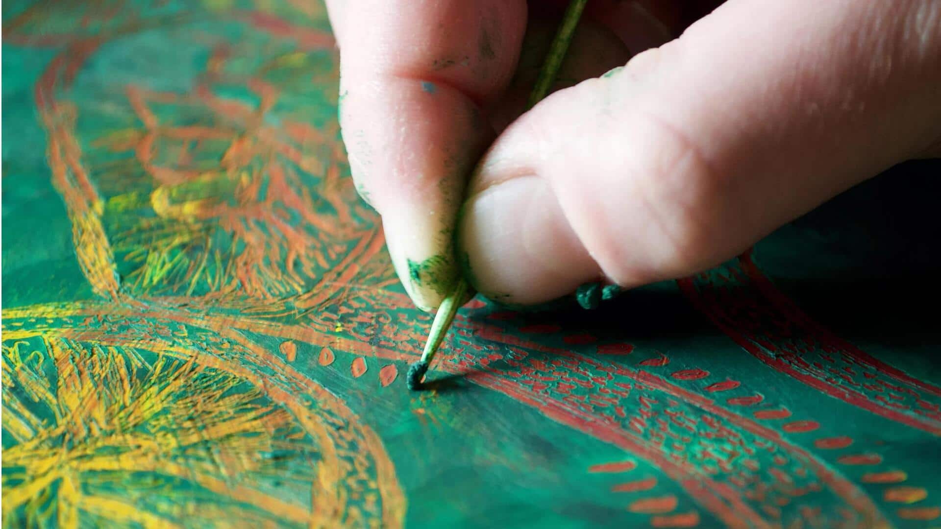 Lima Tekstur Cat Air yang Harus Dikuasai setiap Seniman