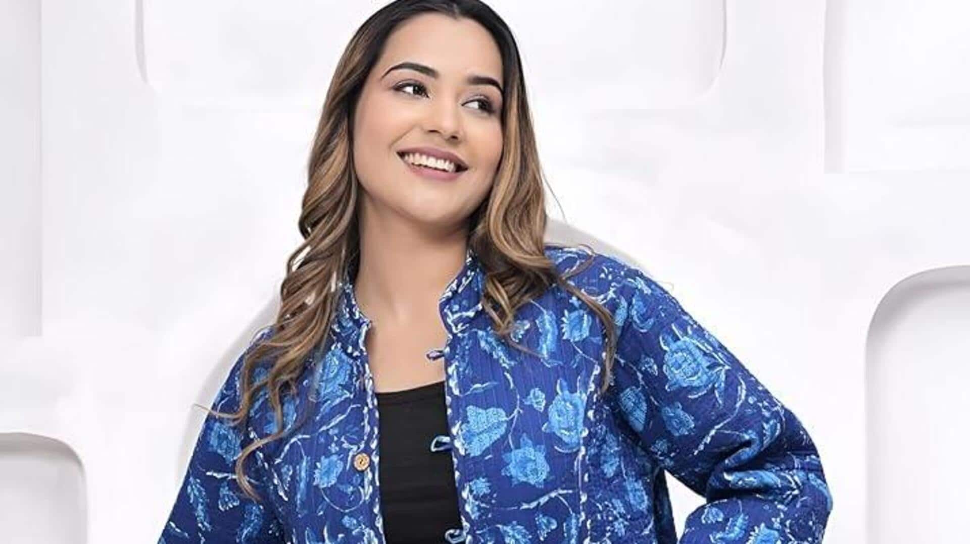 Jaket tenun tangan India untuk musim gugur