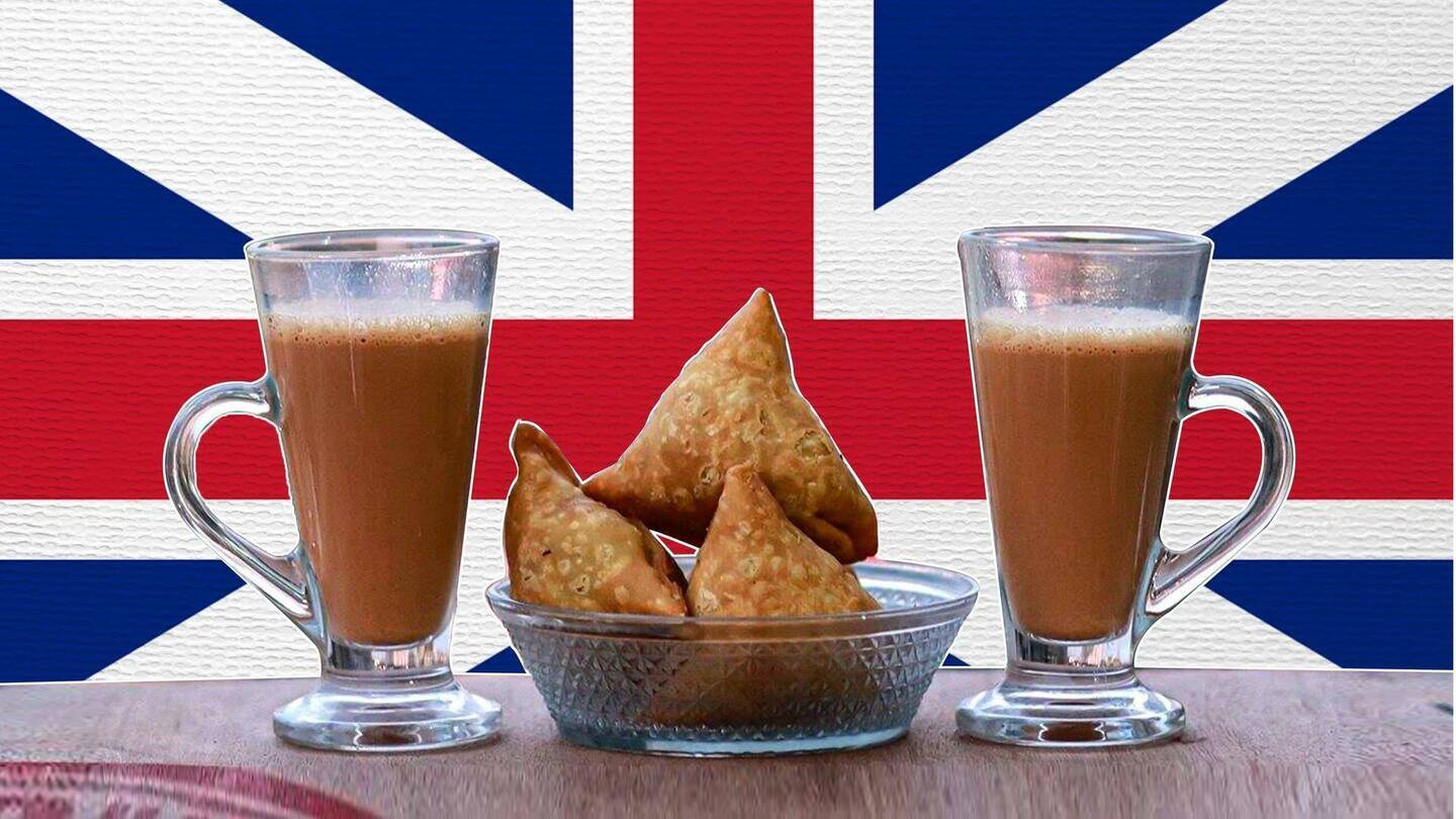 Chai dan samosa tiba-tiba mengetren di Inggris