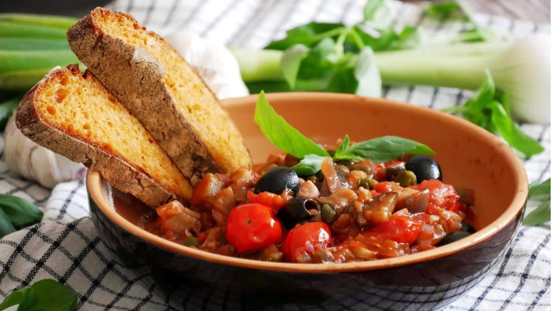 Hidangan khas Sisilia: Coba resep caponata yang lezat ini