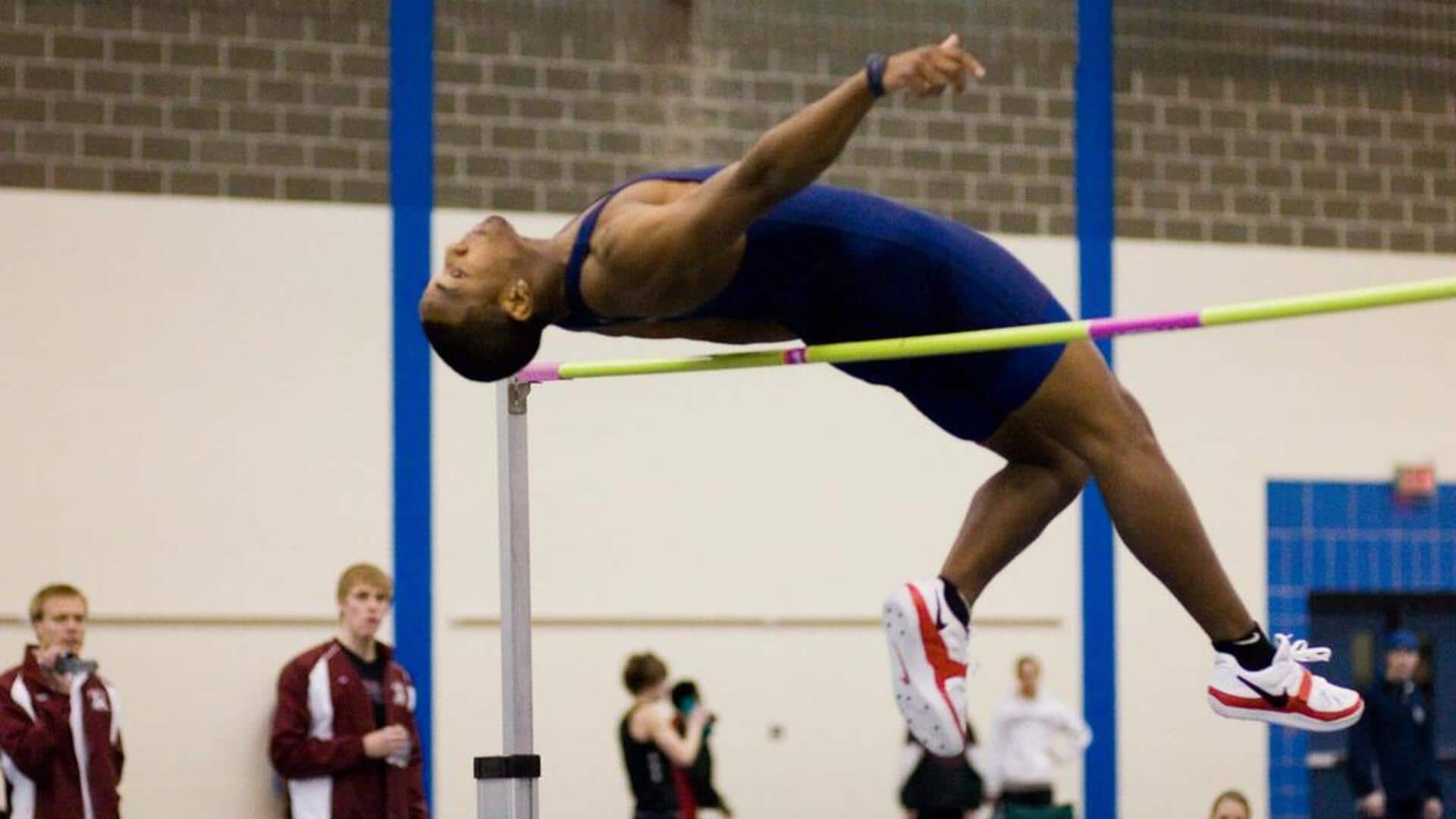 Mengapa tiang lompat tinggi mudah jatuh?