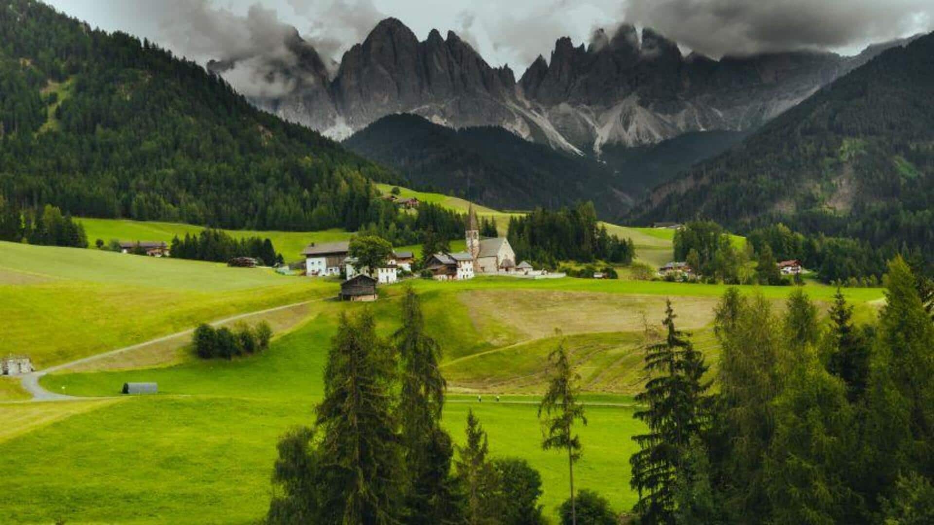 Berwisata ke Desa Alpen dan Danau di Swiss