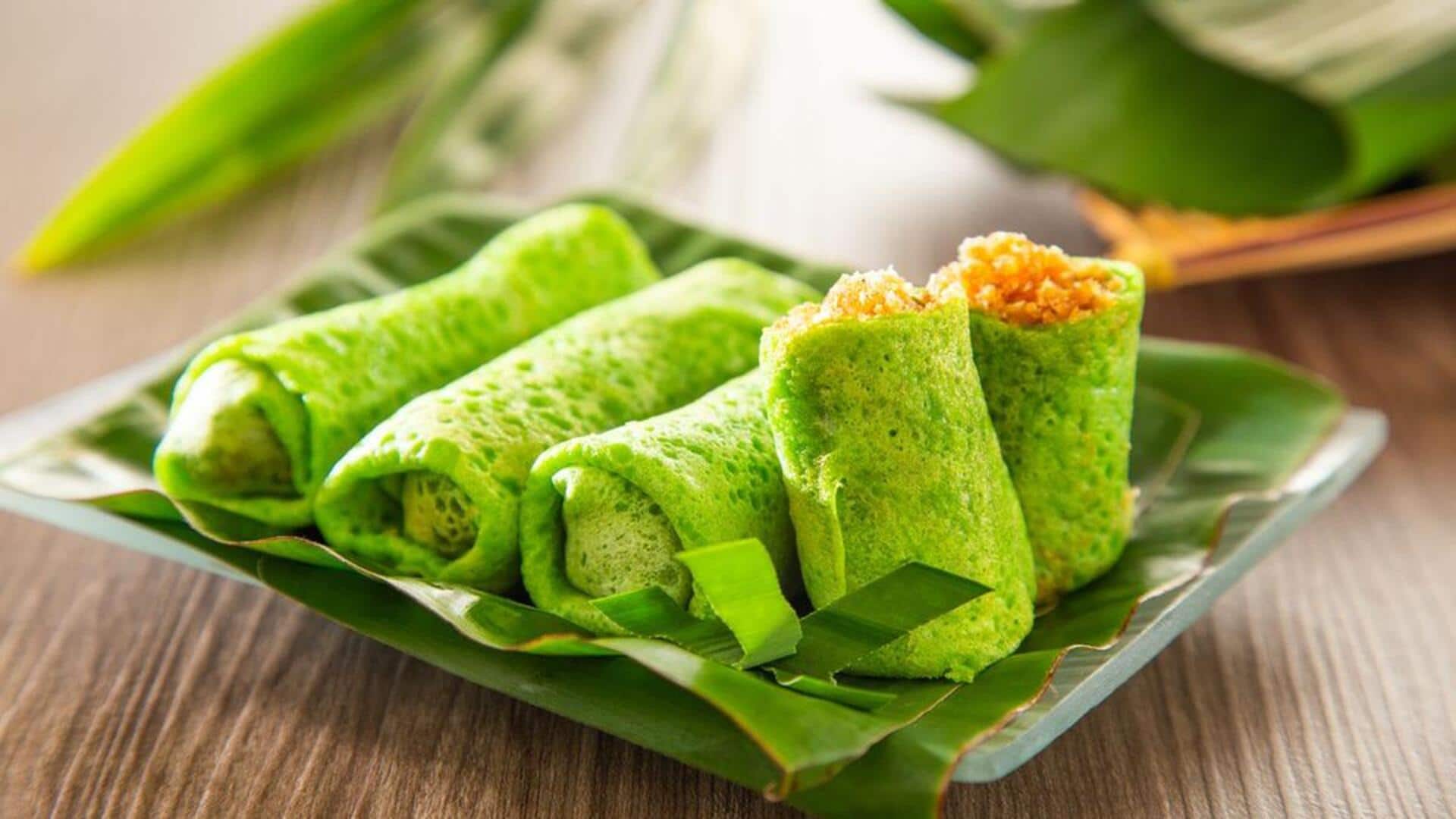 Mencicipi Lezatnya Hidangan Penutup Bali dengan Bahan Dasar Pandan