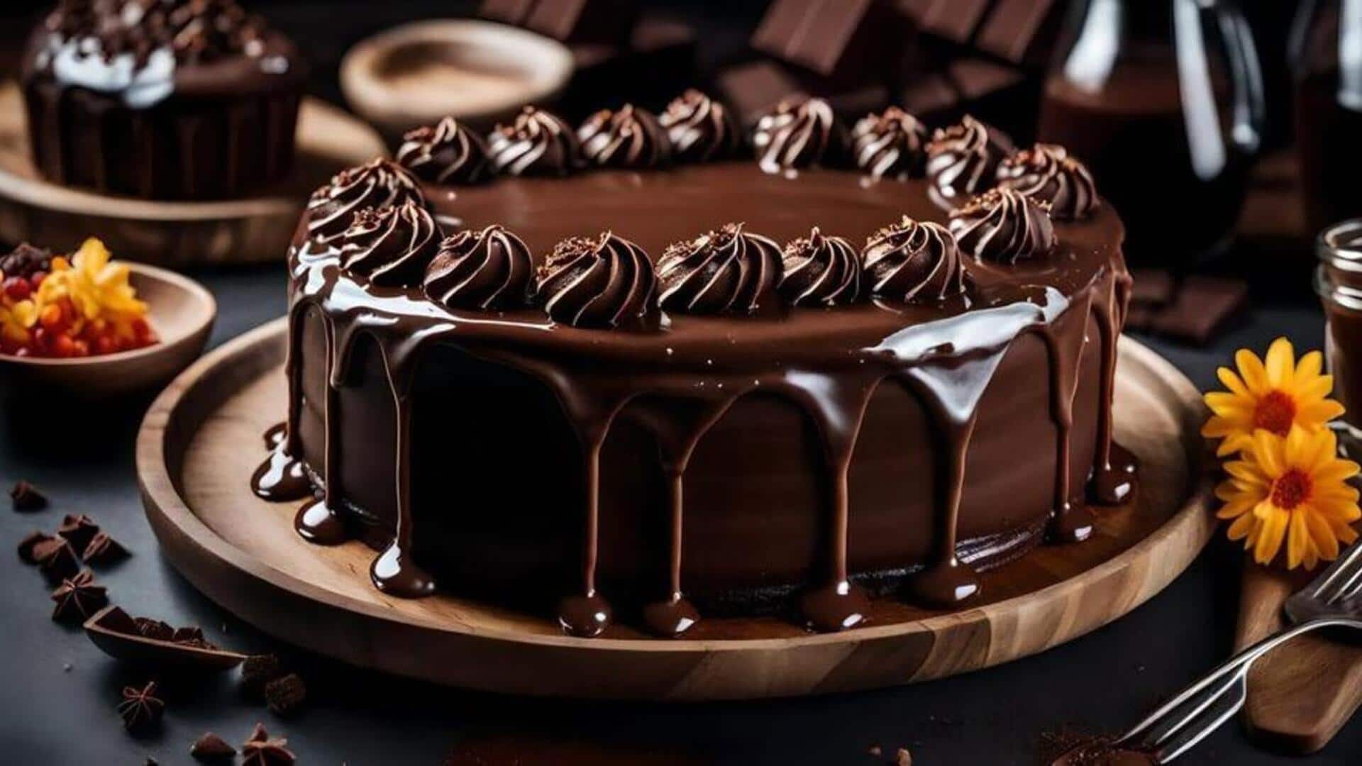 Kue cokelat vegan ini sangat cocok untuk perayaan apa pun 
