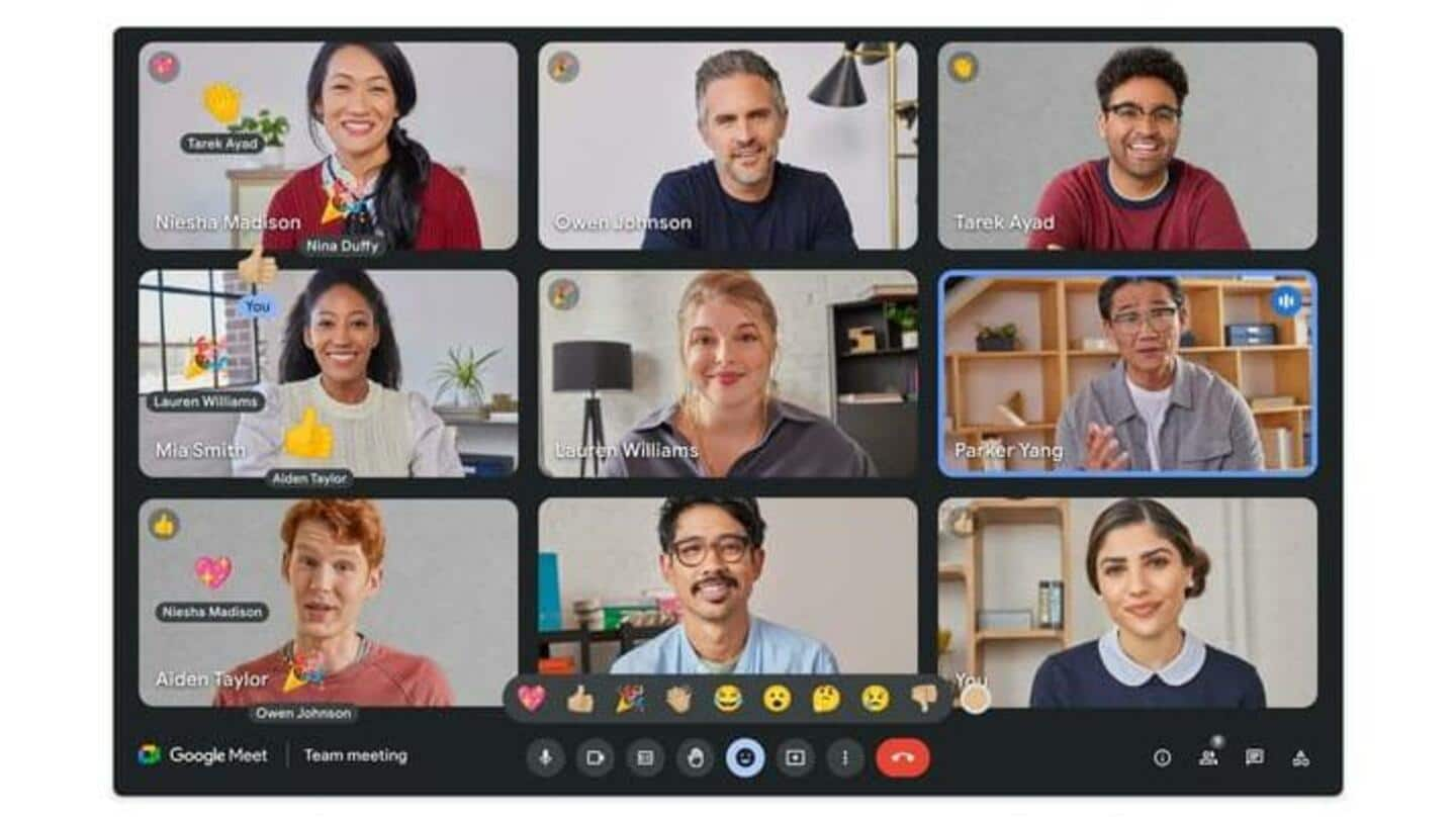 Google Meet akhirnya segera menerapkan fitur emoji