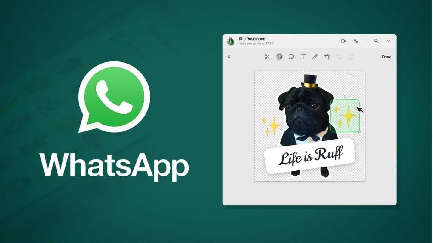 WhatsApp akan segera memungkinkan Anda membuat stiker sendiri