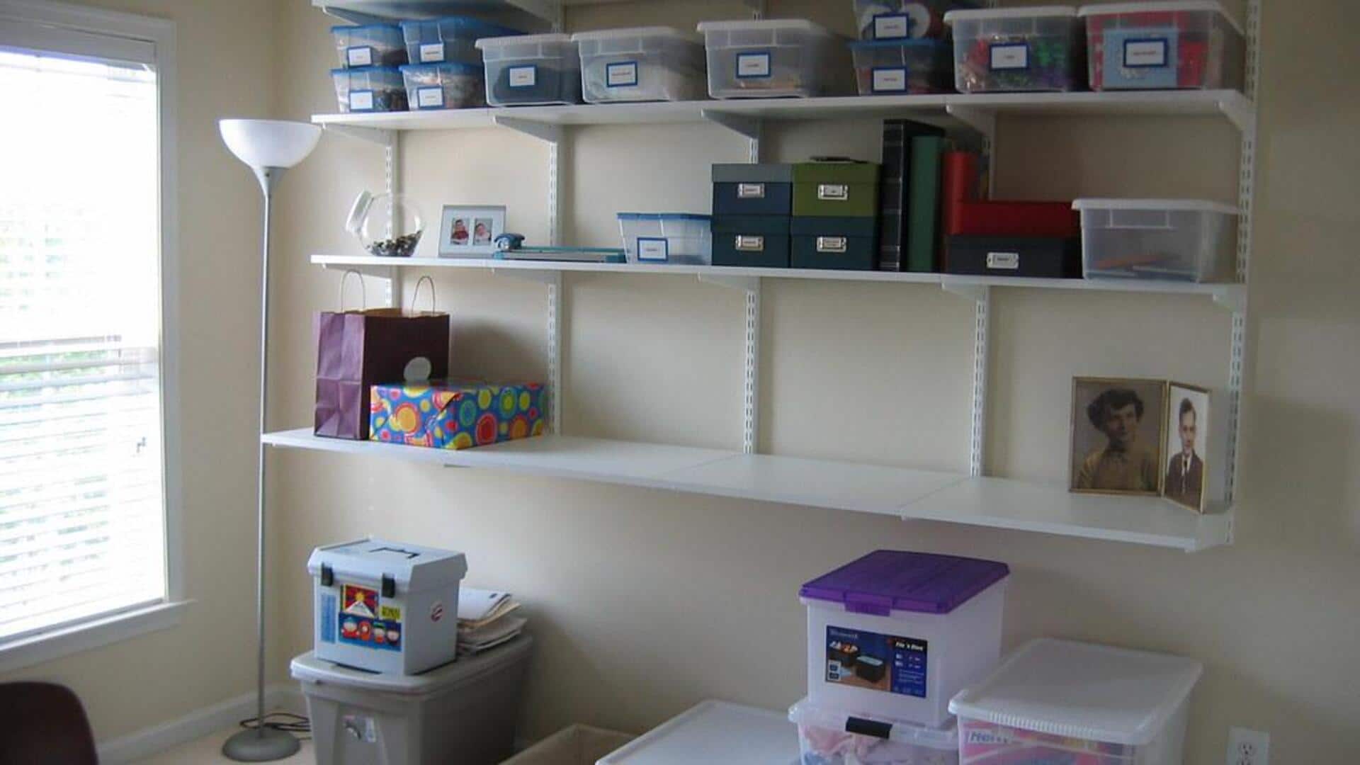 Cara efektif mengatur ruang penyimpanan