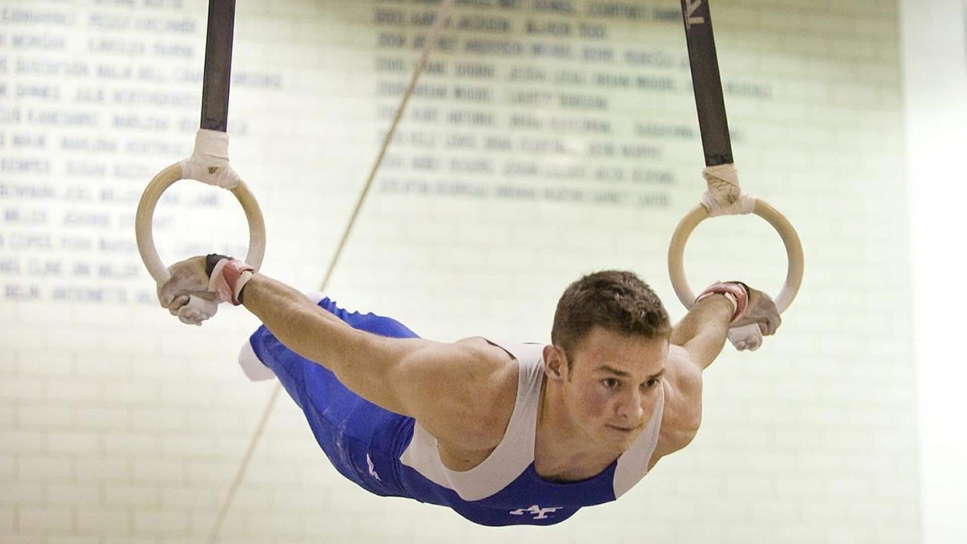 Tinggi ideal cincin senam: 2,8 meter