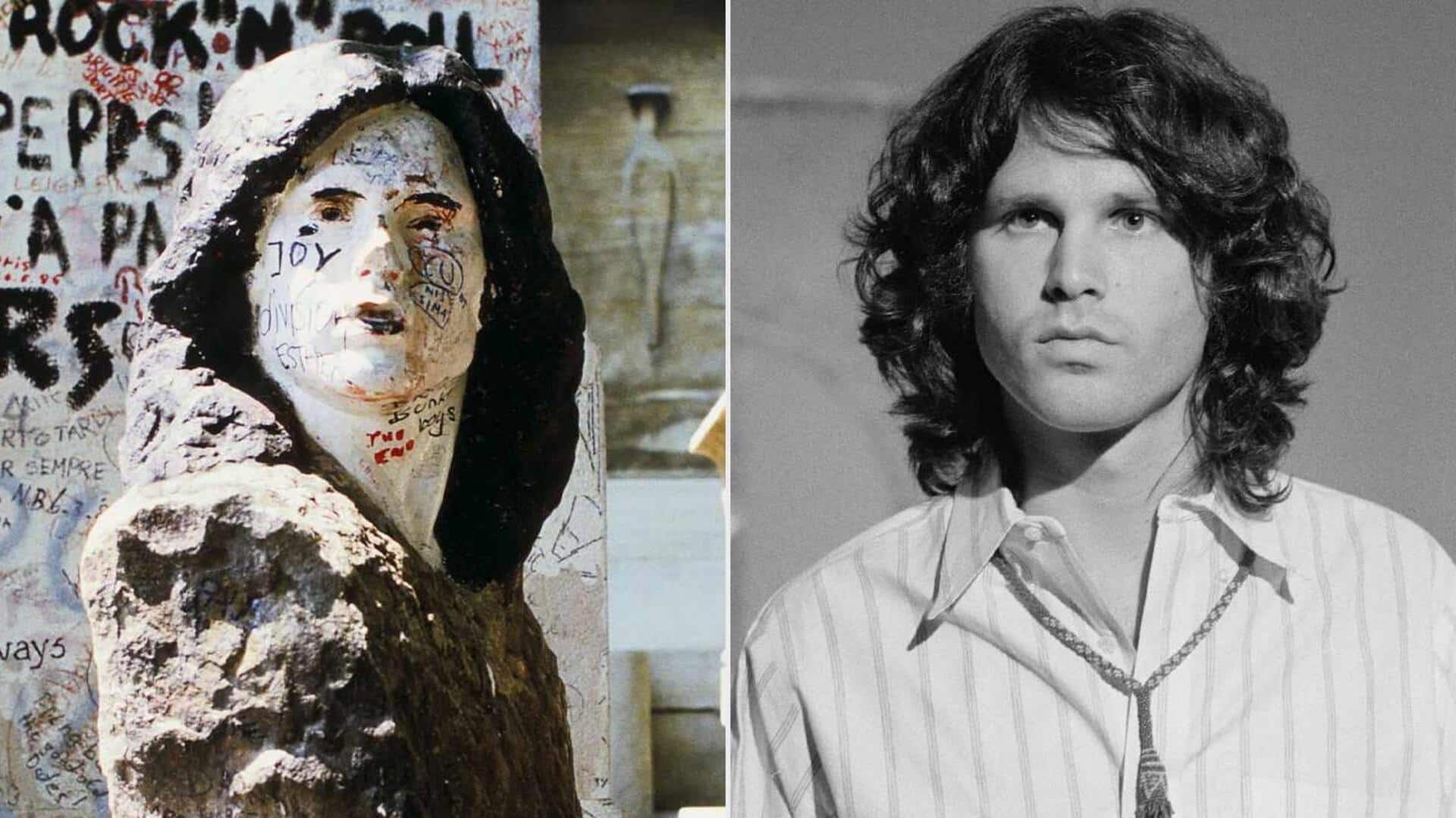 Patung Jim Morrison yang Dicuri Ditemukan Kembali setelah 37 Tahun