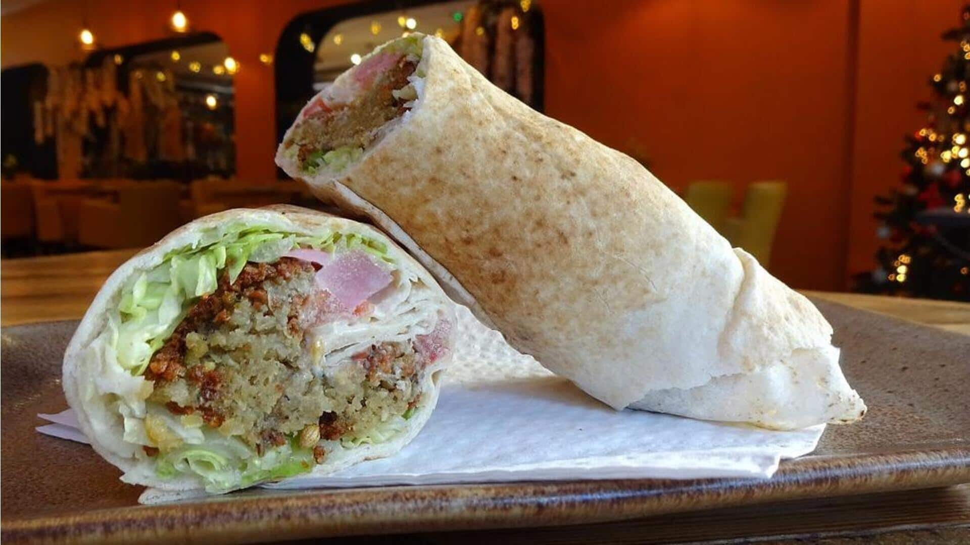 5 resep shawarma vegetarian yang akan Anda sukai