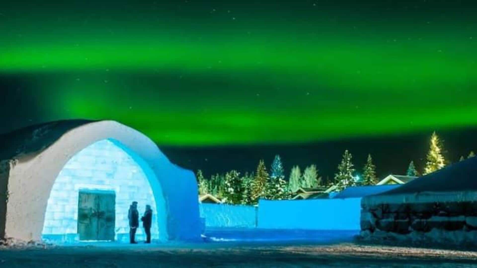 Kiruna Swedia Menyajikan Hotel Es, Cahaya Utara, Dan Banyak Lagi