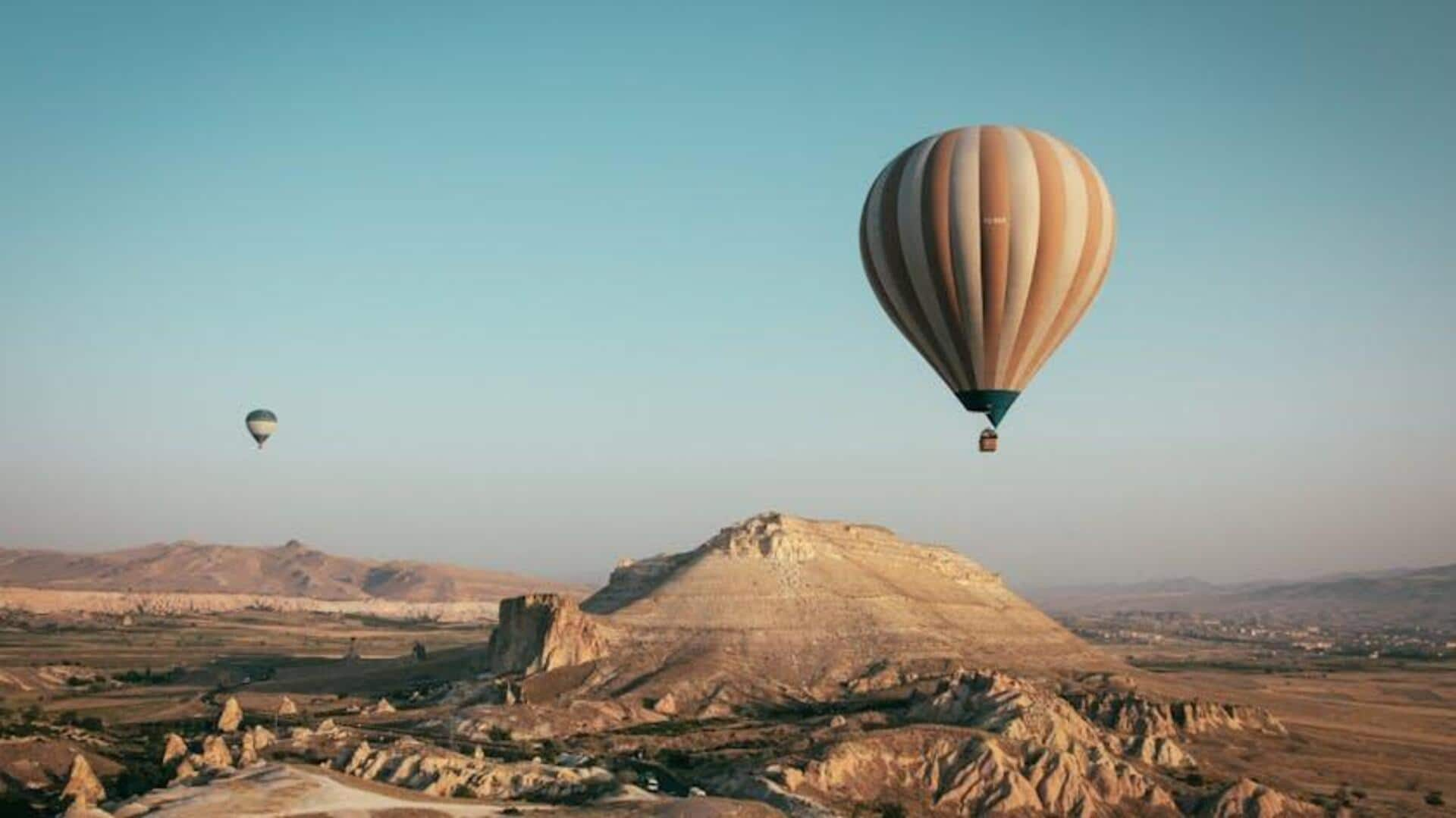 Menikmati Keindahan Balon Udara di Cappadocia, Turki