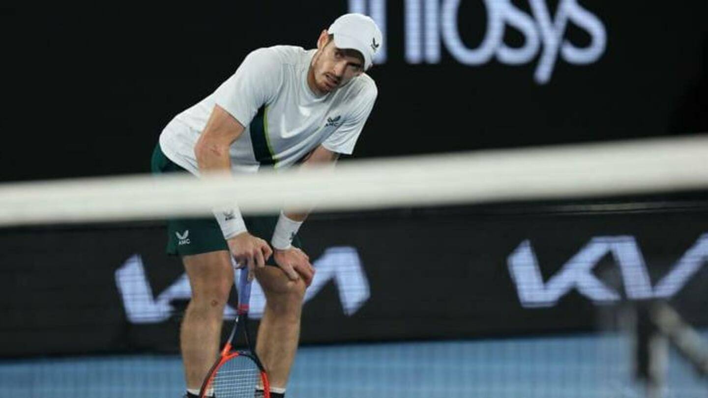 Australia Terbuka 2023, Andy Murray kalah di babak ke-3: Statistiknya