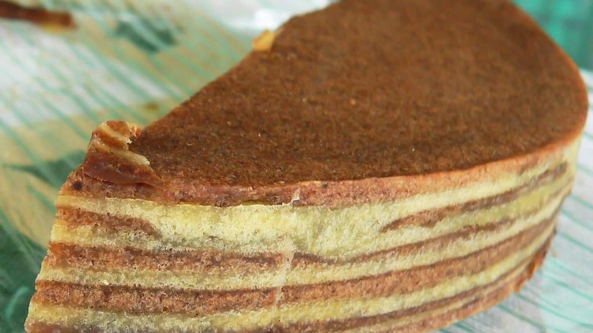 Spekkoek Rempah Belanda-Indonesia: Panduan membuat kue lapis tradisional