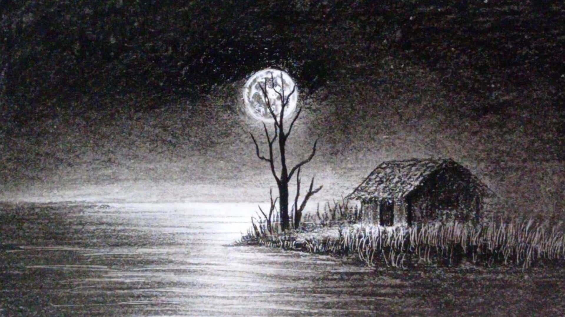 Tips untuk Menggambar Sketsa Malam yang Indah dengan Perlengkapan Minimalis